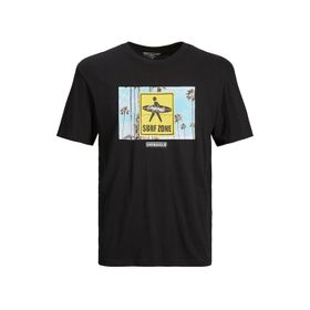 Jack & Jones 12238373 Siyah Erkek T-Shirt