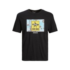 Jack & Jones 12238373 Siyah Erkek T-Shirt