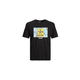 Jack & Jones 12238373 Siyah Erkek T-Shirt