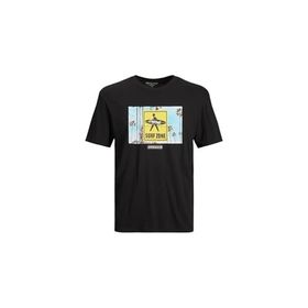 Jack & Jones 12238373 Siyah Erkek T-Shirt