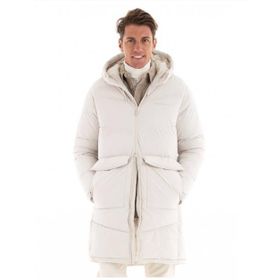 Jack & Jones 12238852 Jorvesterbro Long Puffer Sn Krem Erkek Mont
