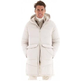 Jack & Jones 12238852 Jorvesterbro Long Puffer Sn Krem Erkek Mont
