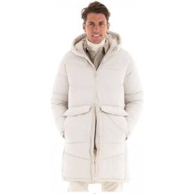 Jack & Jones 12238852 Jorvesterbro Long Puffer Sn Krem Erkek Mont