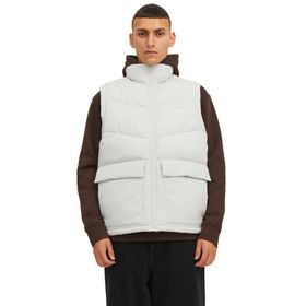 Jack & Jones 12238853 Beyaz Jorvesterbro Bodywarmer Erkek Yeleği