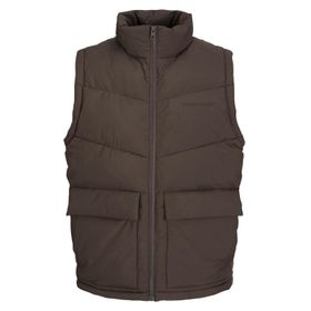 Jack & Jones 12238853 Kahverengi Jorvesterbro Bodywarmer Erkek Yeleği
