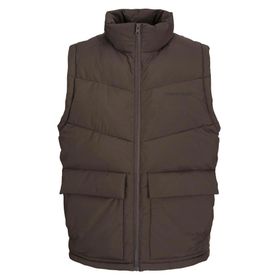 Jack & Jones 12238853 Kahverengi Jorvesterbro Bodywarmer Erkek Yeleği