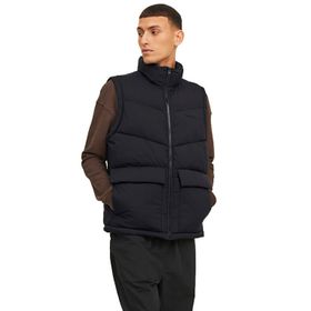 Jack & Jones 12238853_JORVESTERBRO BODYWARMER SN Siyah Erkek Yelek