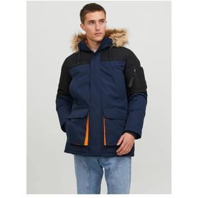 Jack & Jones 12238906 Lacivert Jorsaker Jacket Erkek Mont