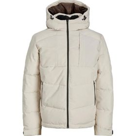 Jack & Jones 12239001 Jcootis Puffer SN Bej Erkek Mont