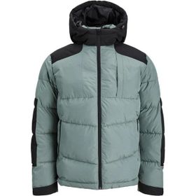 Jack & Jones 12239001 Jcootis Puffer SN Bej Erkek Mont