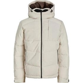 Jack & Jones 12239001 Jcootis Puffer SN Bej Erkek Mont