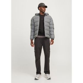 Jack & Jones 12239001 Jcootis Puffer SN Siyah Erkek Mont