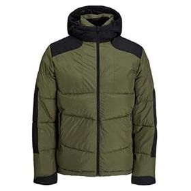 Jack & Jones 12239001 Olive Night Suya Dayanıklı Jcootis SN Yeşil Erkek Günlük Mont