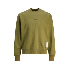Jack & Jones 12239268_JCOPRJCT SWEAT CREW NECK A Kapüşon Yaka Yeşil Erkek Sweatshirt