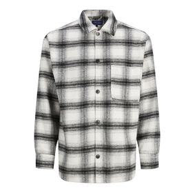 Jack & Jones 12239303 Kirli Beyaz Erkek Gömlek