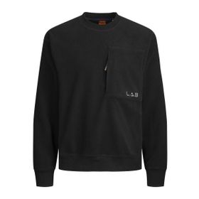 Jack & Jones 12241523 Siyah Erkek Sweatshirt