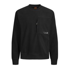 Jack & Jones 12241523 Siyah Erkek Sweatshirt