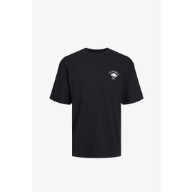 Jack & Jones 12241610-Black Jormontecarlo Watercolor Tee Ss Crew Sn Siyah Erkek T-shirt