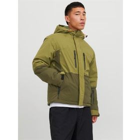 Jack & Jones 12241637 Jcoalpine Jacket Siyah Erkek Mont