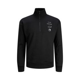 Jack & Jones 12242262 Siyah Erkek Sweatshirt
