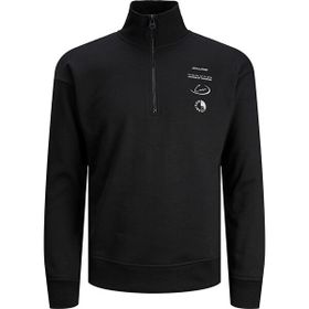 Jack & Jones 12242262 Siyah Erkek Sweatshirt