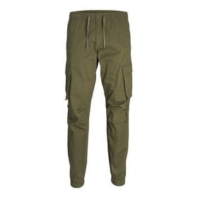 Jack & Jones 12242264 Stkane Yeşil Erkek Kargo Pantolon