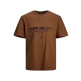 Jack & Jones 12242743 Kahverengi Erkek T-shirt