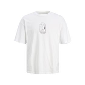 Jack & Jones 12243534 Parlak Beyaz Erkek T-shirt
