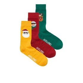 Jack & Jones 12246163 Cool X Mas 3'lü Erkek Çorap
