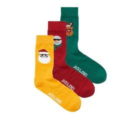 Jack & Jones 12246163 Cool X Mas 3'lü Erkek Çorap
