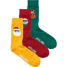 Jack & Jones 12246163 Cool X Mas 3'lü Erkek Çorap