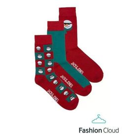 Jack & Jones 12246902 Snowman 3'lü Erkek Çorap