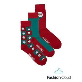 Jack & Jones 12246902 Snowman 3'lü Erkek Çorap