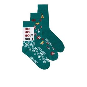 Jack & Jones 12246912 Snowflake 3'lü Erkek Çorap