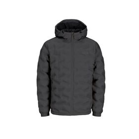 Jack & Jones 12250429 Kapüşonlu Siyah Erkek Mont