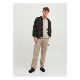 Jack & Jones 12250747 Bej Erkek Sweatshirt