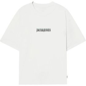 Jack & Jones 12251768 Beyaz Erkek T-shirt
