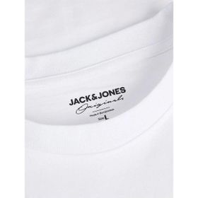 Jack & Jones 12251774 Santorini Bright Beyaz Erkek T-shirt