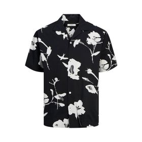 Jack & Jones 12252948 Siyah Erkek Gömlek