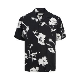 Jack & Jones 12252948 Siyah Erkek Gömlek