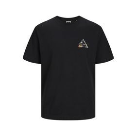 Jack & Jones 12253380 Siyah Kısa Kollu Erkek T-shirt