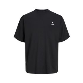 Jack & Jones 12253435 Jcotriangle Tee SS Crew Neck SN Siyah Erkek T-shirt