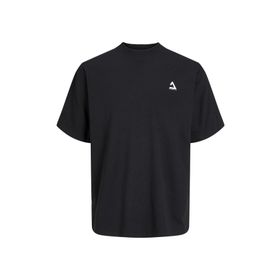 Jack & Jones 12253435 Jcotriangle Tee SS Crew Neck SN Siyah Erkek T-shirt