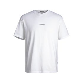 Jack & Jones 12255525 Raruba Landscape Beyaz Erkek T-shirt