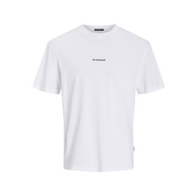 Jack & Jones 12255525 Raruba Landscape Beyaz Erkek T-shirt
