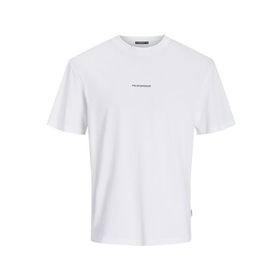 Jack & Jones 12255525 Raruba Landscape Beyaz Erkek T-shirt