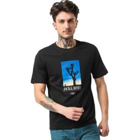 Jack & Jones 12255639 Siyah Erkek T-shirt