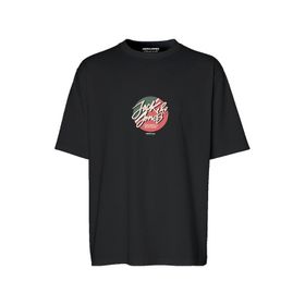 Jack & Jones 12255650 Siyah Erkek T-shirt