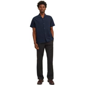 Jack & Jones 12256772 Lacivert Erkek Gömlek