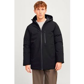 Jack & Jones 12256884 Siyah Erkek Mont